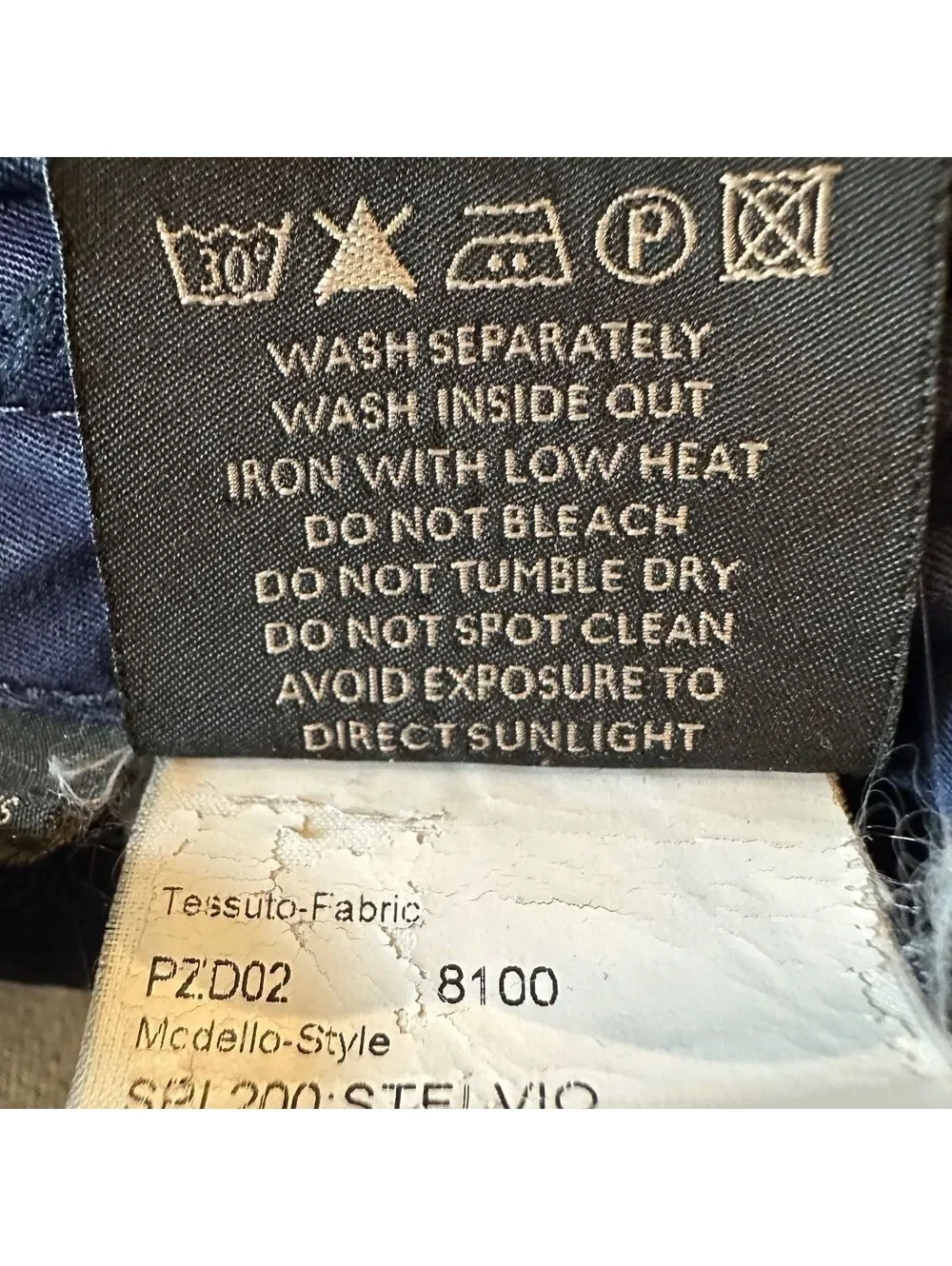 Brioni Stelvio Straight Leg Blue Jeans Men's 36x36 Italy Luxury Denim 5 Pocket
